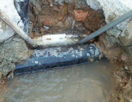 高密测漏水之水管漏水